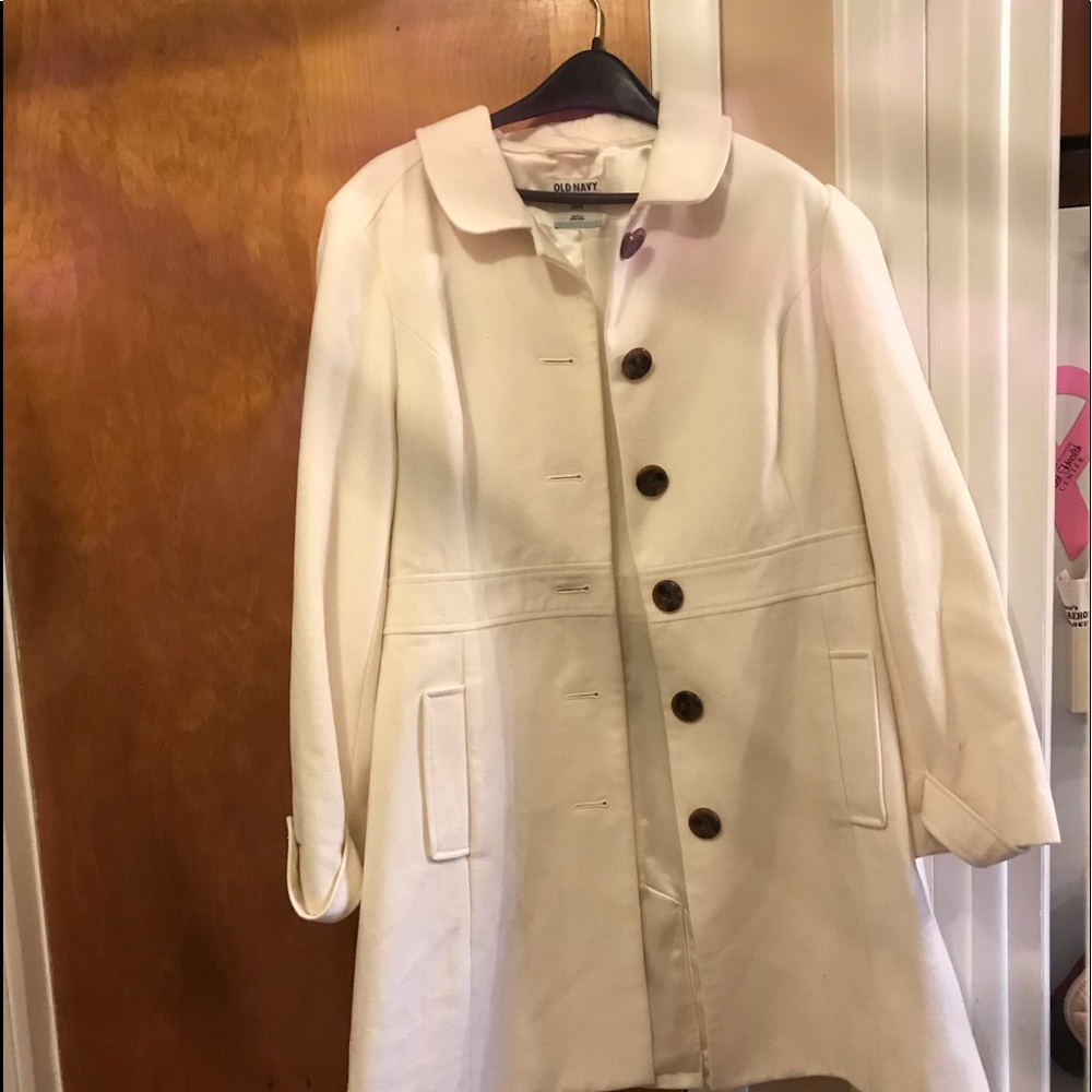 Old navy navy pea coat